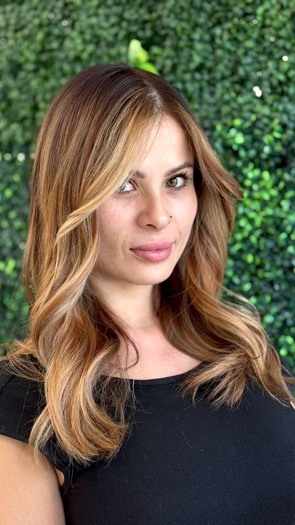 Balayage miel dorado Miami