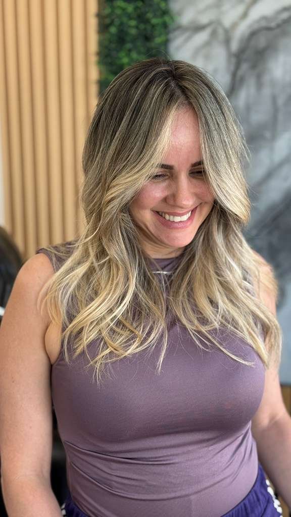 Balayage premium rubio natural Miami