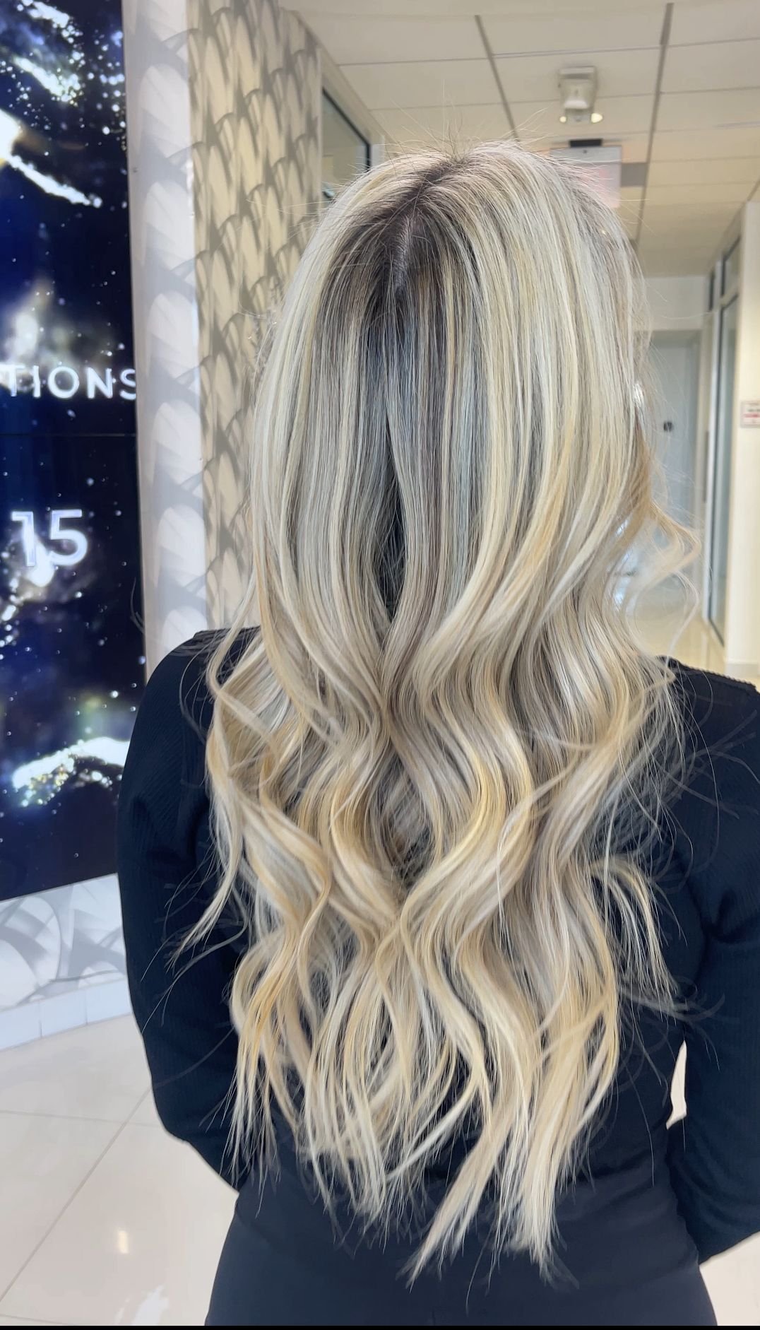 Después de la decoloración